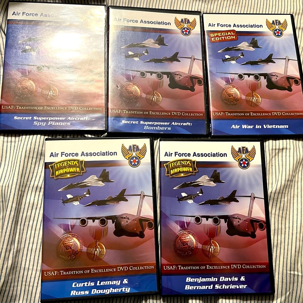 Set of 5 DVDs
